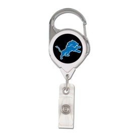 Detroit Lions Retractable Premium Badge Holder