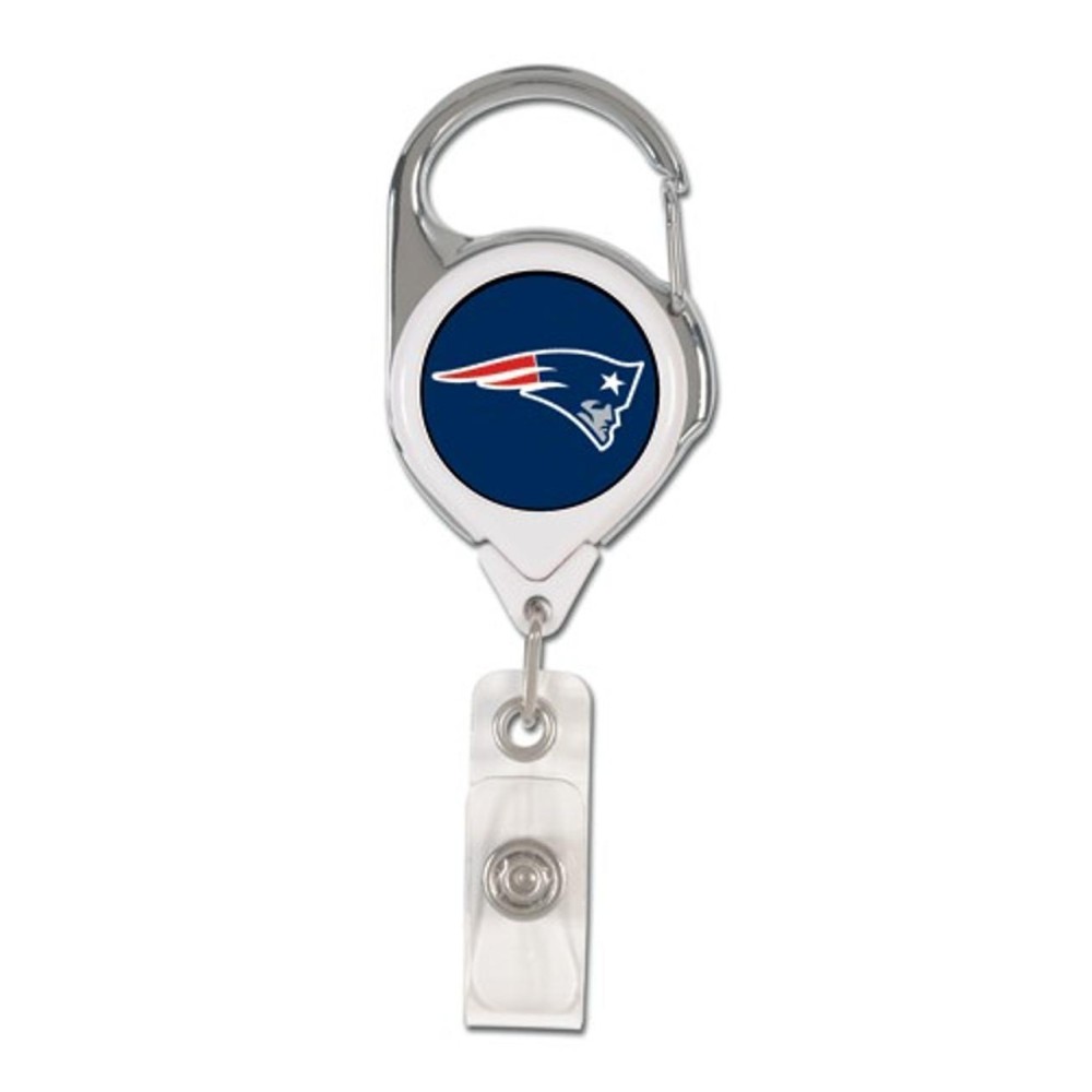 New England Patriots Retractable Premium Badge Holder