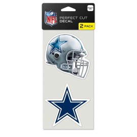 Dallas Cowboys Set Of 2 Die Cut Decals