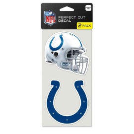 Indianapolis Colts Set Of 2 Die Cut Decals