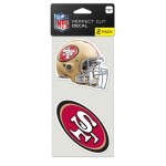 San Francisco 49Ers Set Of 2 Die Cut Decals