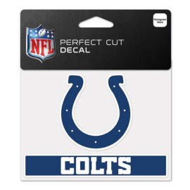 Indianapolis Colts Decal 4.5X5.75 Perfect Cut Color