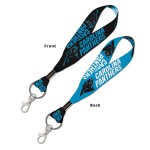 Carolina Panthers Key Strap 1 Inch