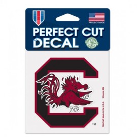 South Carolina Gamecocks Decal 4X4 Perfect Cut Color