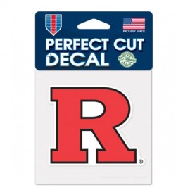 Rutgers Scarlet Knights Decal 4X4 Perfect Cut Color