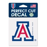 Arizona Wildcats Decal 4X4 Perfect Cut Color