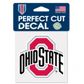 Ohio State Buckeyes Decal 4X4 Perfect Cut Color