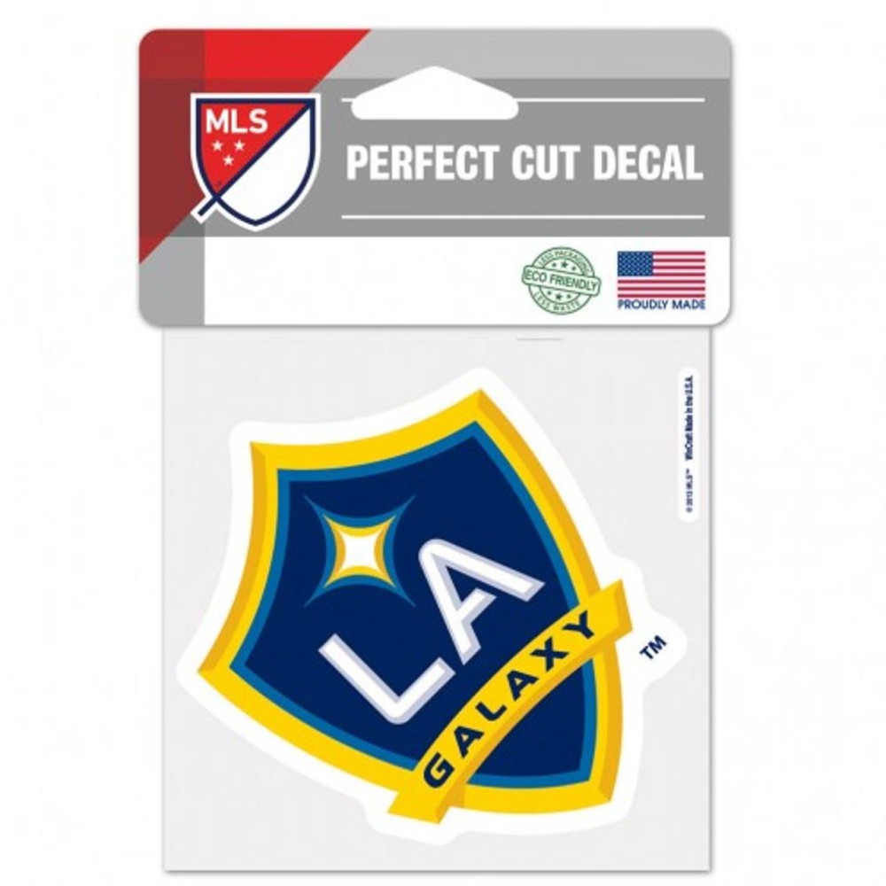 Los Angeles Galaxy Decal 4X4 Perfect Cut Color