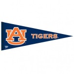 Auburn Tigers Pennant 12X30 Premium Style