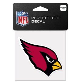 Arizona Cardinals Decal 4X4 Perfect Cut Color