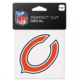 Chicago Bears Decal 4X4 Perfect Cut Color C Design