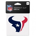 Houston Texans Decal 4X4 Perfect Cut Color