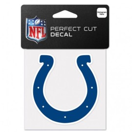 Indianapolis Colts Decal 4X4 Perfect Cut Color