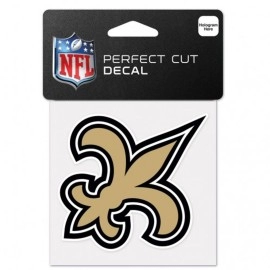 New Orleans Saints Decal 4X4 Perfect Cut Color