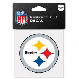 Pittsburgh Steelers Decal 4X4 Perfect Cut Color