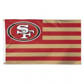 San Francisco 49Ers Flag 3X5 Deluxe Americana Design