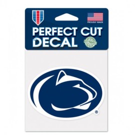 Penn State Nittany Lions Decal 4X4 Perfect Cut Color