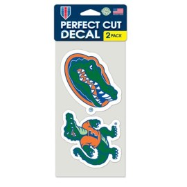 Florida Gators Set Of 2 Die Cut Decals