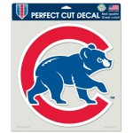 Chicago Cubs Decal 8X8 Die Cut Color