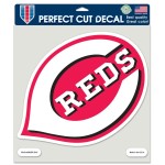 Cincinnati Reds Decal 8X8 Die Cut Color