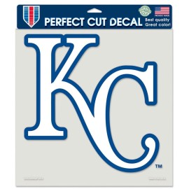 Kansas City Royals Decal 8X8 Die Cut Color