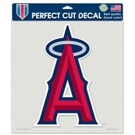 Los Angeles Angels Of Anaheim Decal 8X8 Die Cut Color