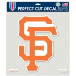 San Francisco Giants Decal 8X8 Die Cut Color