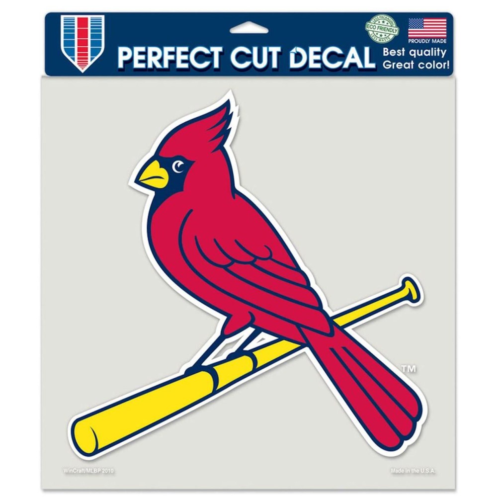 St. Louis Cardinals Decal 8X8 Die Cut Color