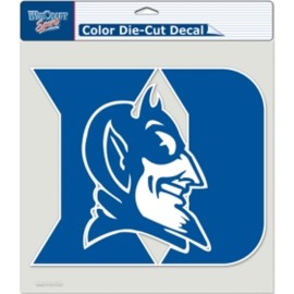 Duke Blue Devils Decal 8X8 Die Cut Color