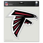 Atlanta Falcons Decal 8X8 Die Cut Color