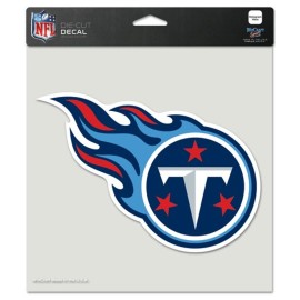 Tennessee Titans Decal 8X8 Die Cut Color