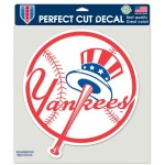 New York Yankees Decal 8X8 Die Cut Color Prime