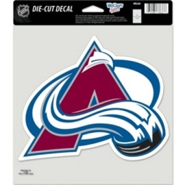 Colorado Avalanche Decal 8X8 Die Cut Color