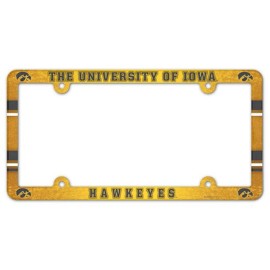 Iowa Hawkeyes Plate Frame - Full Color