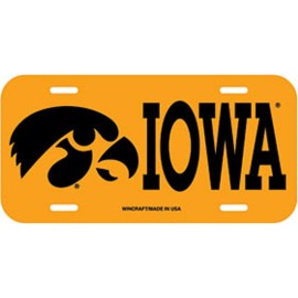 Iowa Hawkeyes Plate