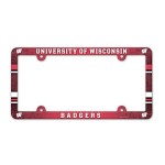 Wisconsin Badgers Plate Frame - Full Color