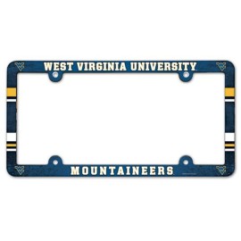 West Virginia Mountaineers Plate Frame - Full Color