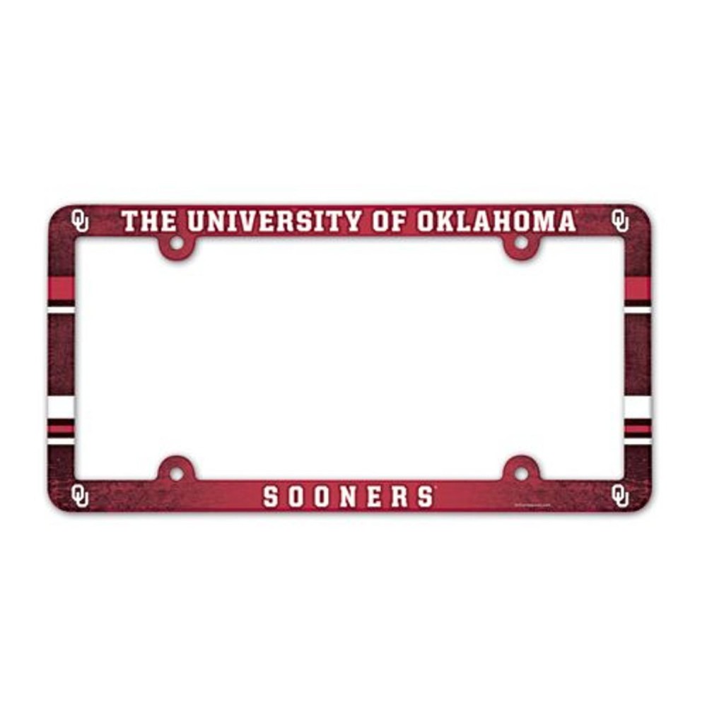 Oklahoma Sooners Plate Frame - Full Color