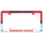 Washington Capitals Plate Frame - Full Color