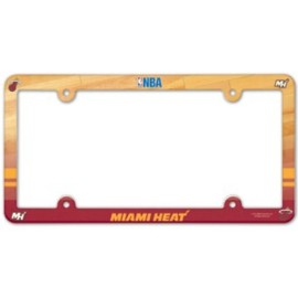 Miami Heat Plate Frame - Full Color