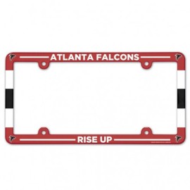 Atlanta Falcons Plate Frame Plastic Full Color Style