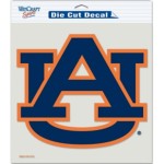 Auburn Tigers Decal 8X8 Die Cut Color