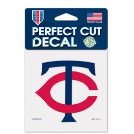 Minnesota Twins Decal 4X4 Perfect Cut Color