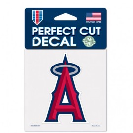 Los Angeles Angels Decal 4X4 Perfect Cut Color