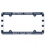 Detroit Tigers Plate Frame Plastic Full Color Style