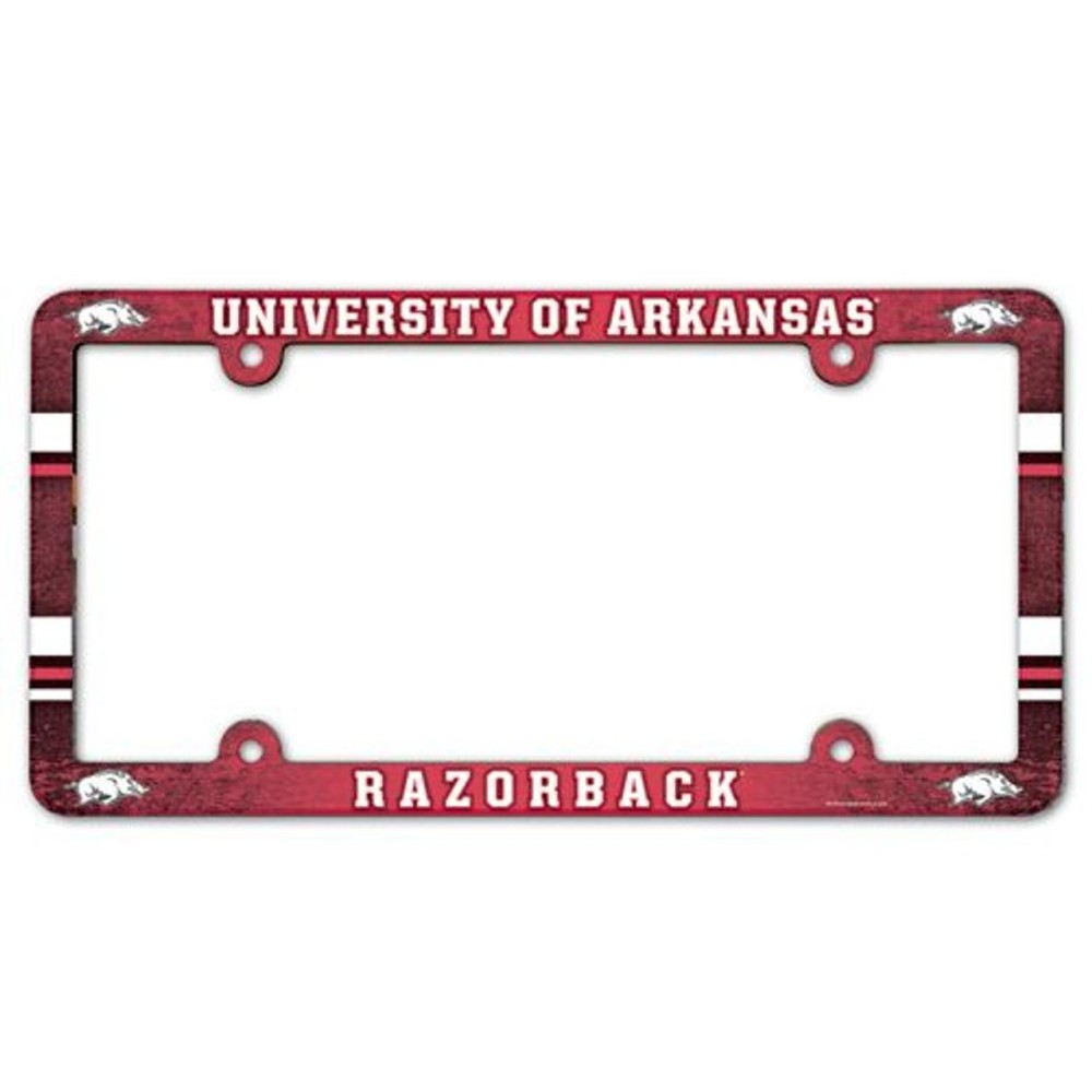 Arkansas Razorbacks Plate Frame - Full Color