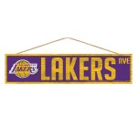 Los Angeles Lakers Sign 4X17 Wood Avenue Design