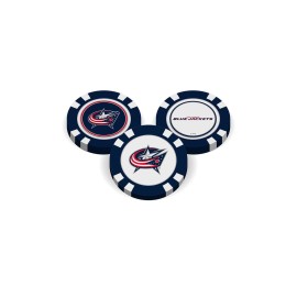 Columbus Blue Jackets Golf Chip With Marker