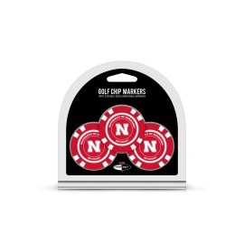 Nebraska Cornhuskers Golf Chip With Marker 3 Pack