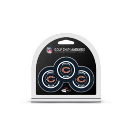 Chicago Bears Golf Chip With Marker 3 Pack